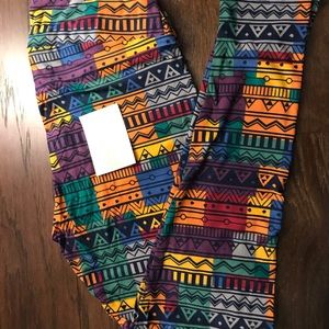Lularoe TC multicolor leggings brand new